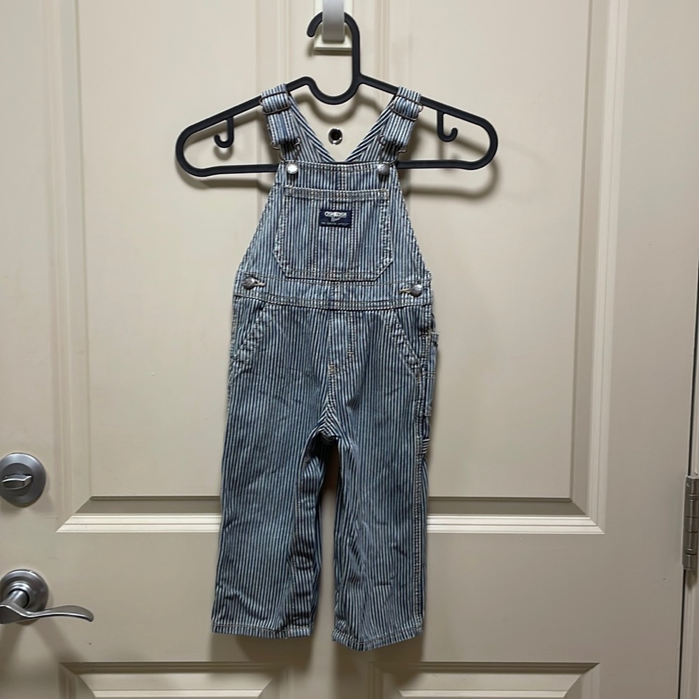OshKosh - Striped overalls (18m)